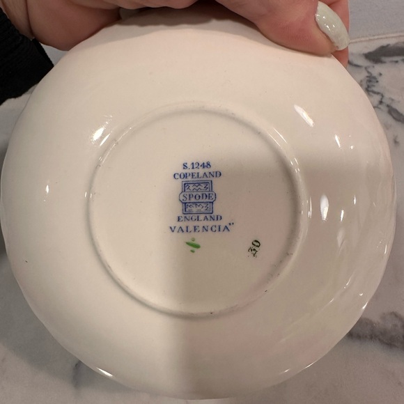 Floral Teacup and Saucer Set - Picture 2 of 7